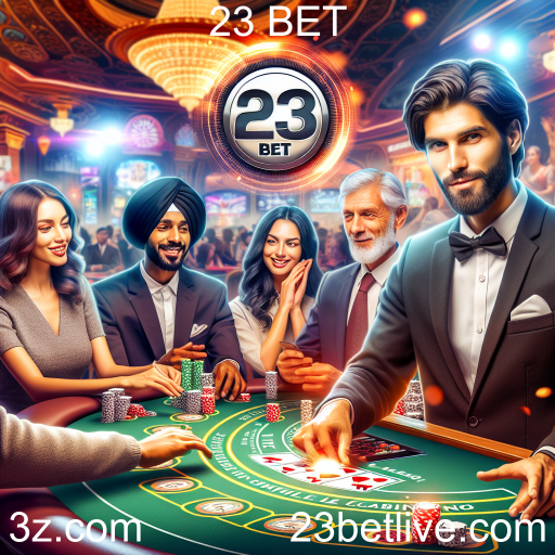 Descubra a Excitação do Cassino Ao Vivo na 23 BET